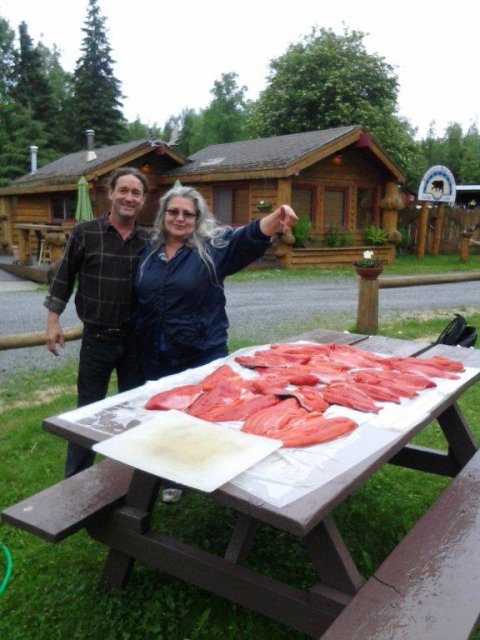 Melanie says “Dinner for tonight”.