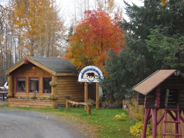 The trees are turnin'at Bearcreek Lodge.
